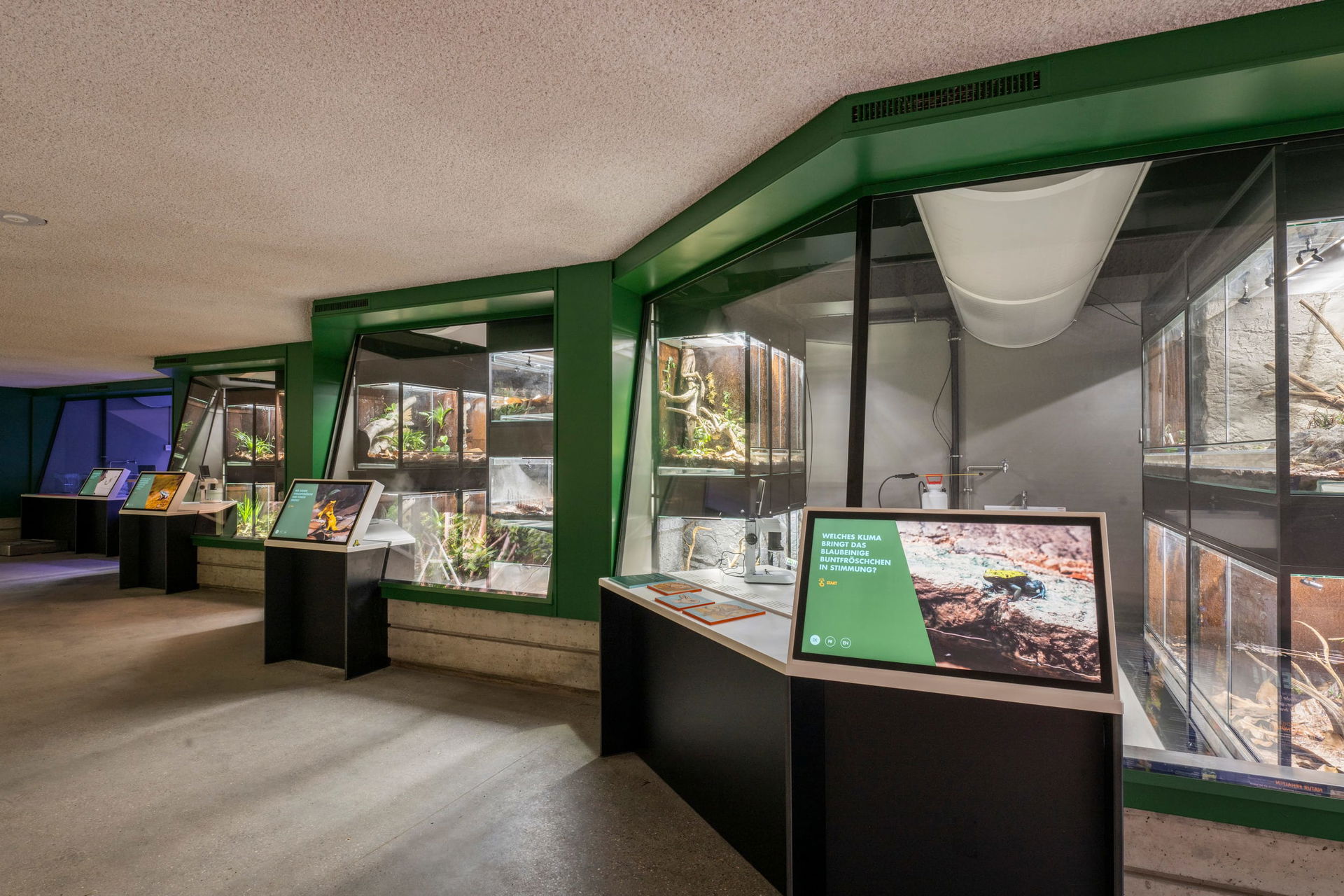 Forschungsstation im Zoo Zürich.