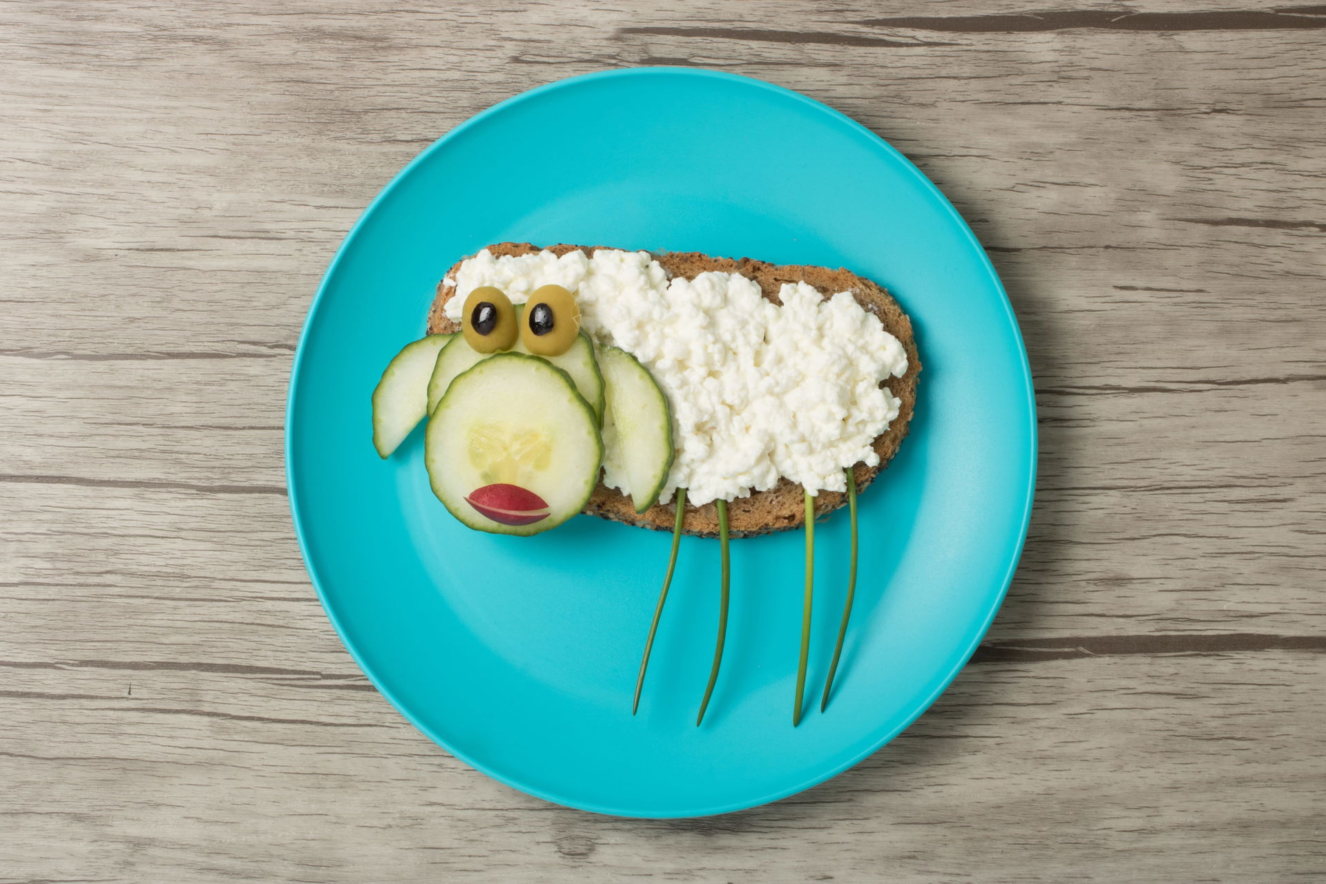 Symbolbild für eine kindergerechte fleischlose Mahlzeit. Bild: iStockphoto, serg78