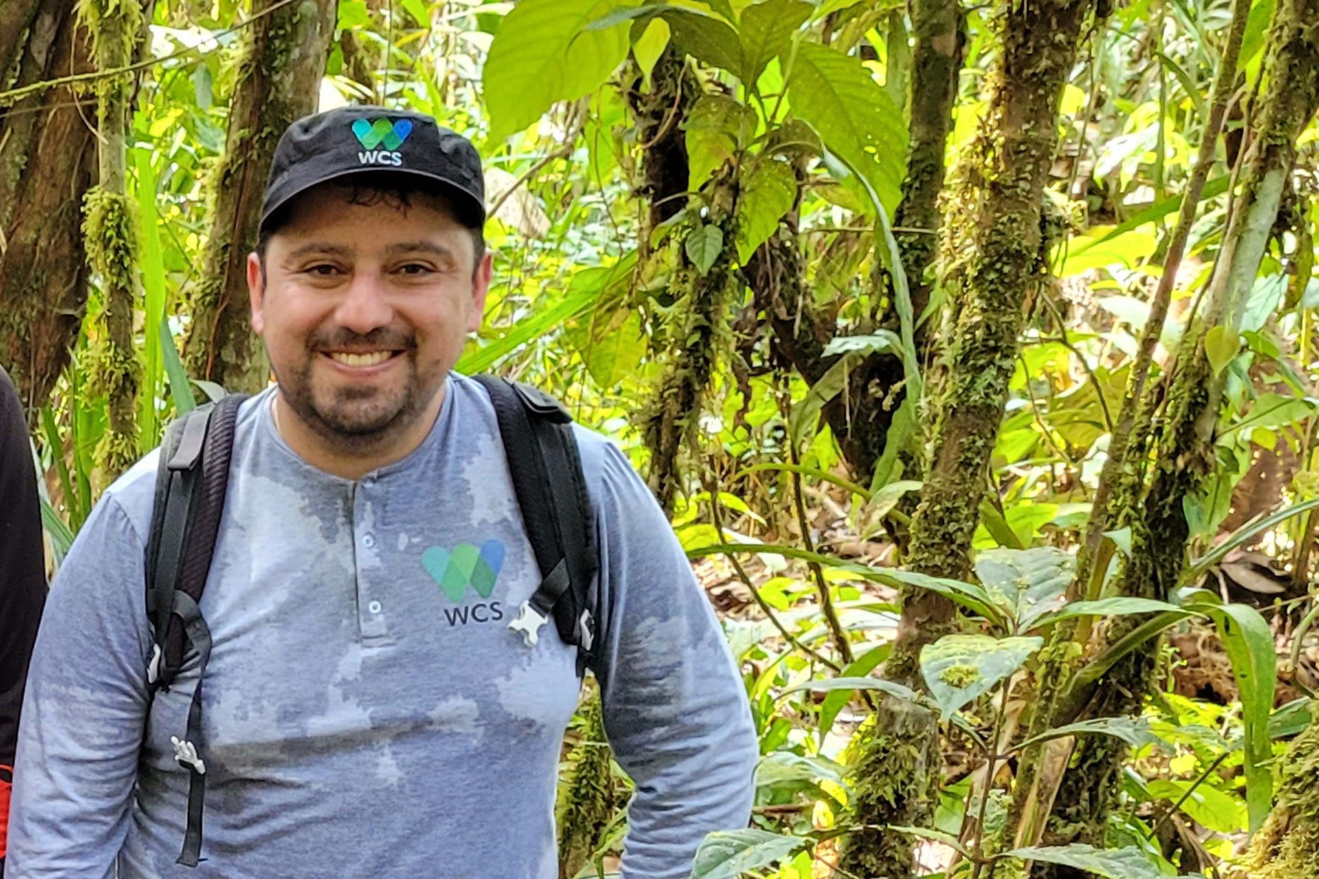 Gustavo, Programmleiter Amphibien bei der Wildlife Conservation Society WCS Colombia und Naturschutzbotschafter des Zoo Zürich.
