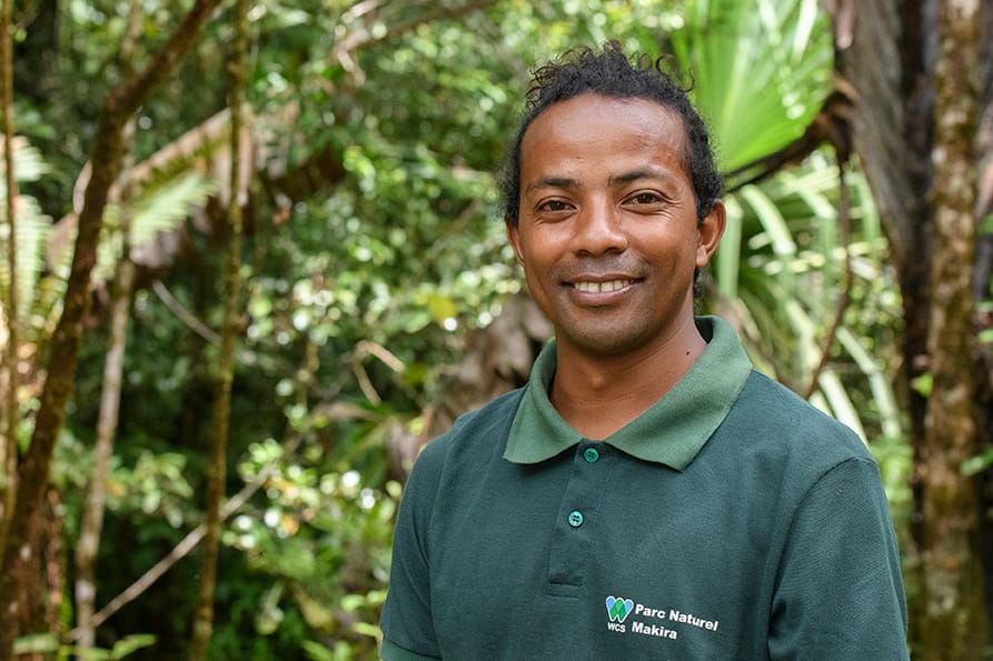 Hasina Rabe, Biodiversitätsmanager im Naturschutzprojekt Masoala und Naturschutzbotschafter des Zoo Zürich.