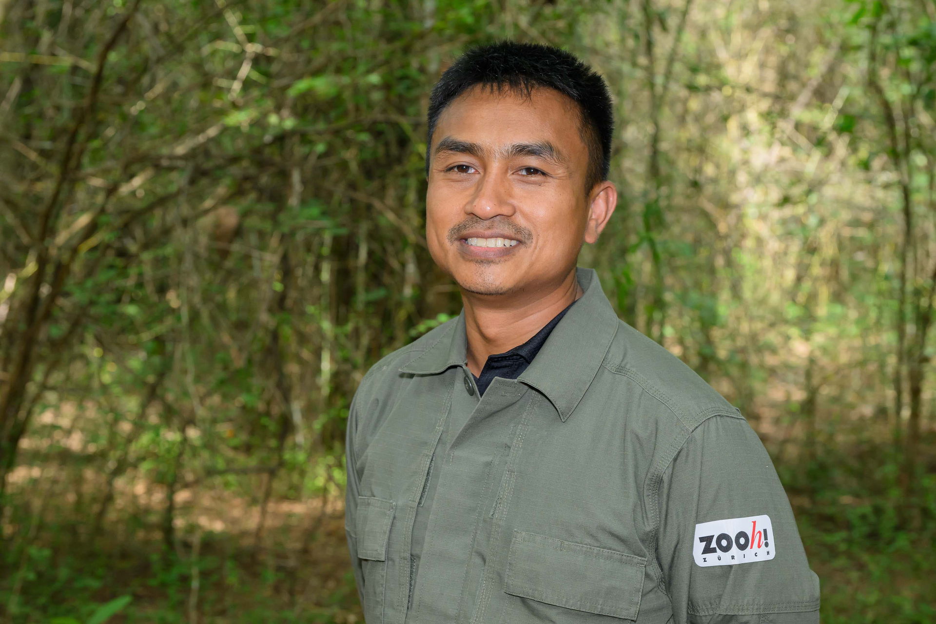 Manoon Pliosungnoen, Landschaftskoordinator im Kaeng-Krachan-Waldkomplex und Naturschutzbotschafter des Zoo Zürich.