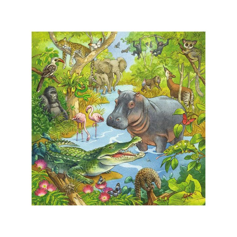 Puzzle Ravensburger Dans la jungle