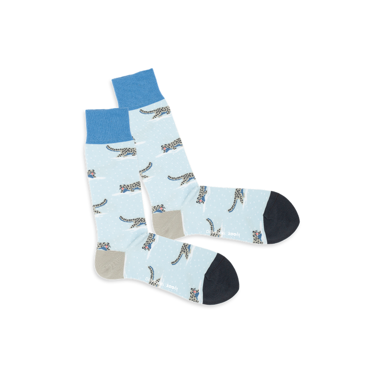 DillySocks Schneeleopard