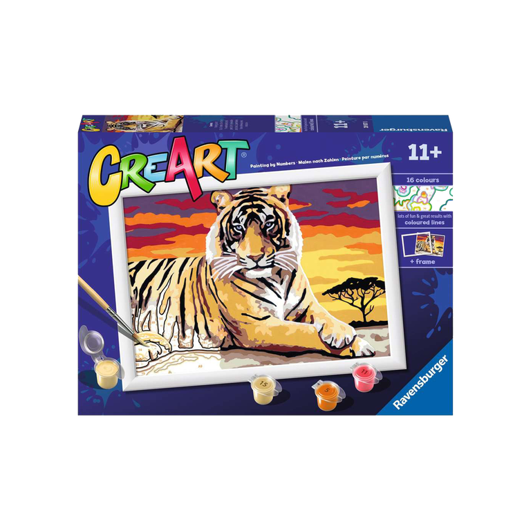 Ravensburger Majestic Tiger Painting by Numbers