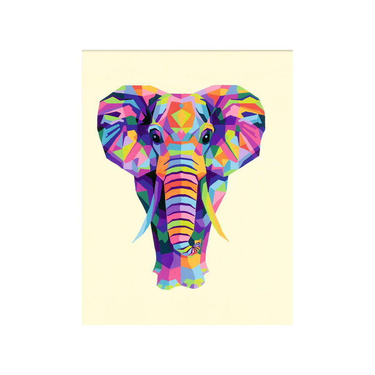 Peinture par numéros Ravensburger Funky Elephant