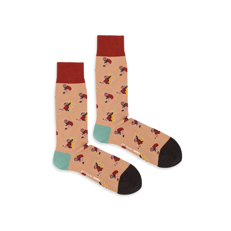 DillySocks roter Panda
