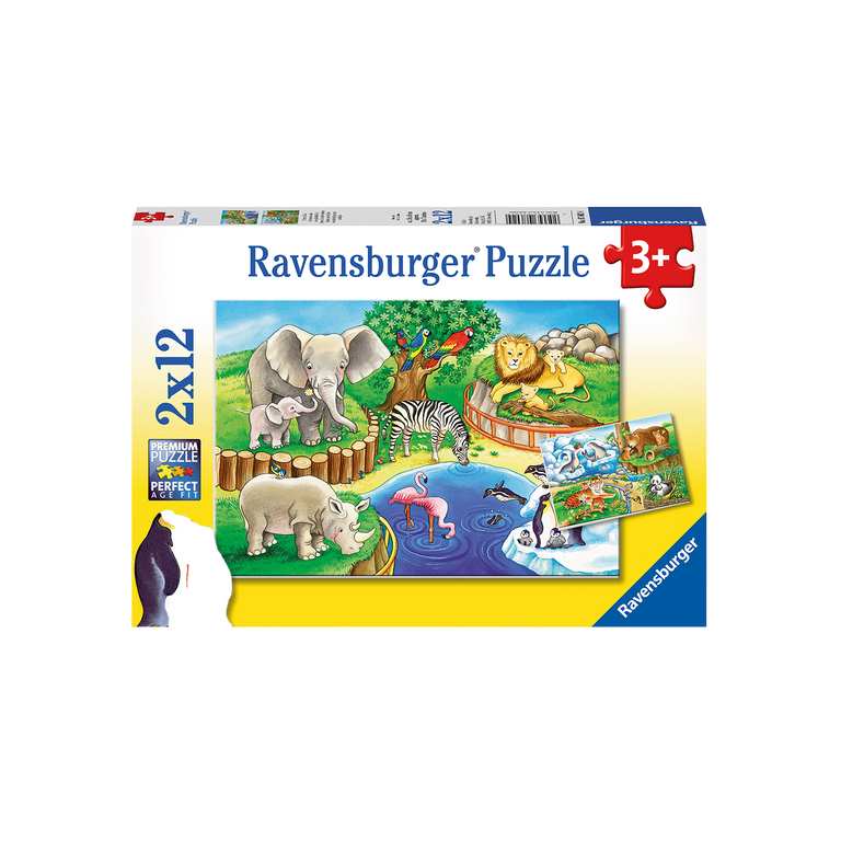 Puzzle Ravensburger Animaux au zoo