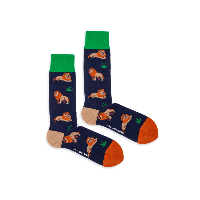 DillySocks lion