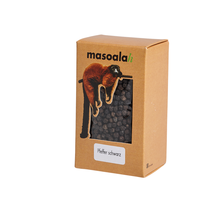 Masoala Pfeffer schwarz ganz