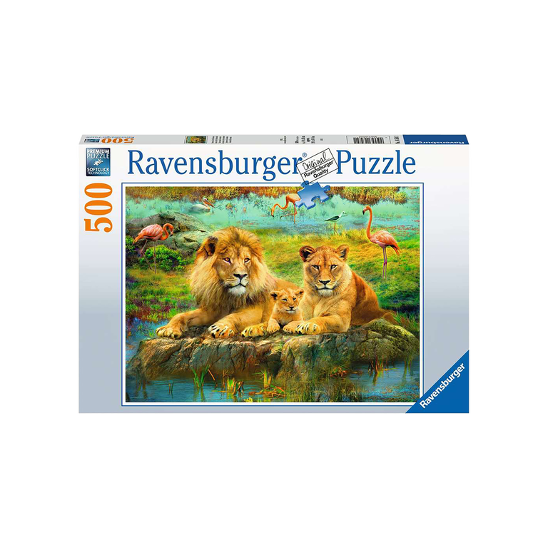 Ravensburger Puzzle Löwen in der Savanne