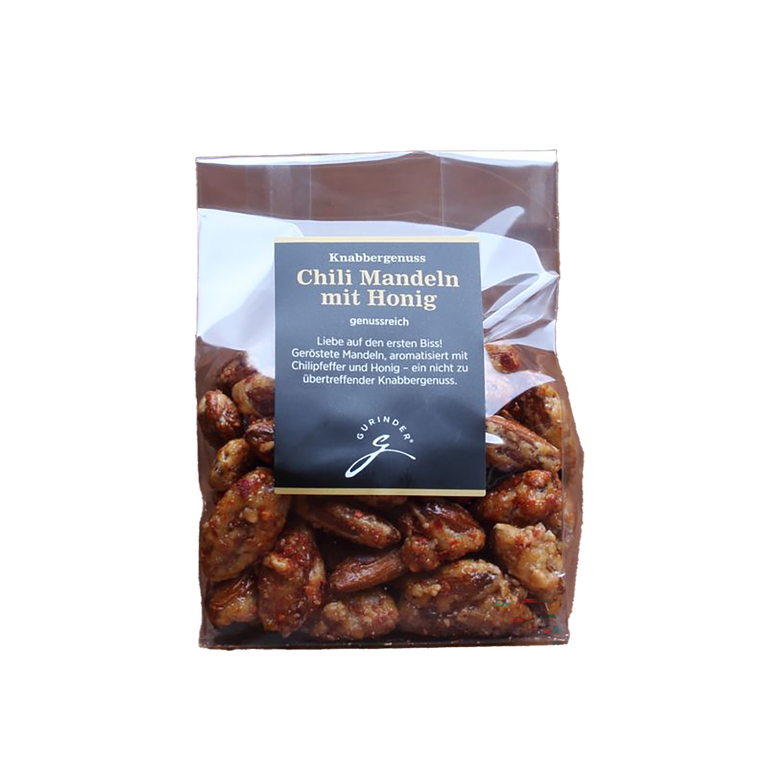 Gurinder Chilli Almonds with Honey