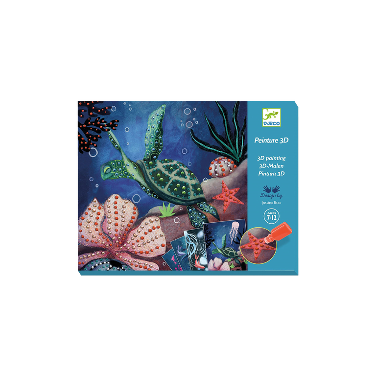 Djeco 3D Malerei Abysses