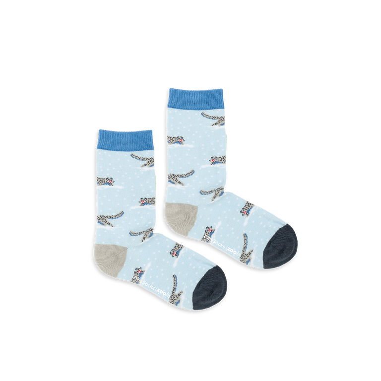 DillySocks snow leopard