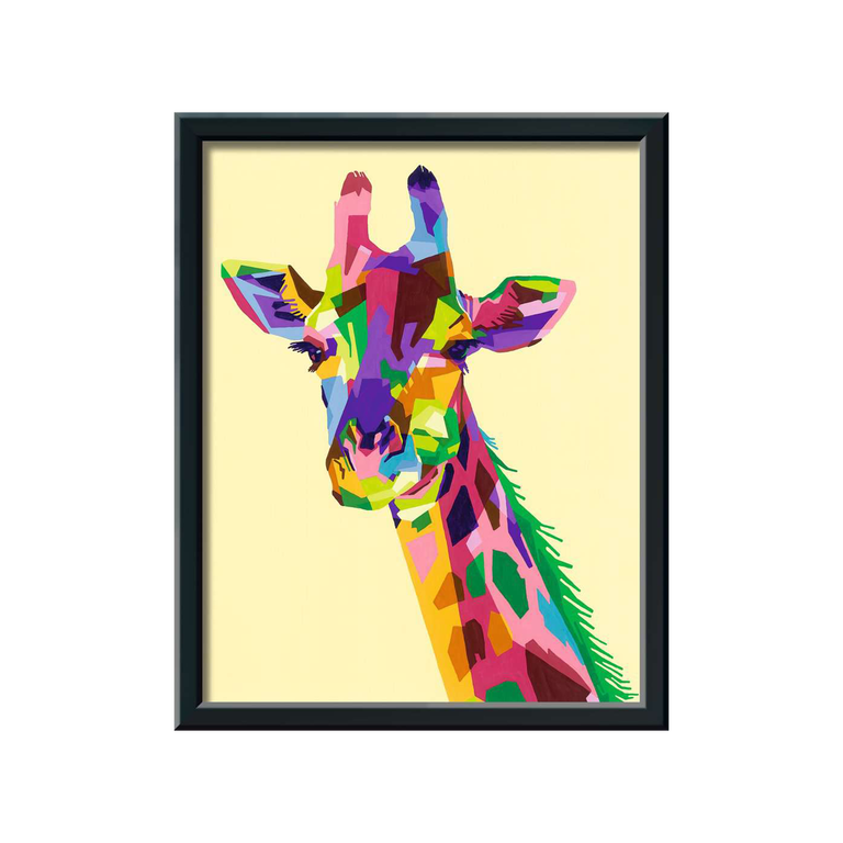 Peinture par numéros Ravensburger Funky Giraffe