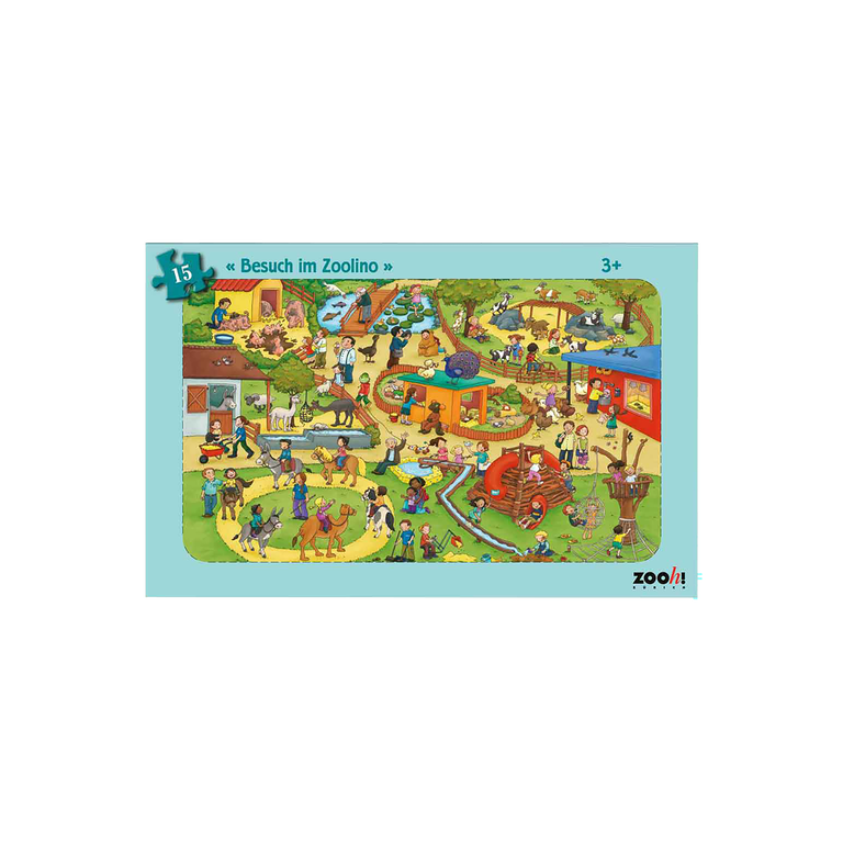 Wimmel Visit to Zoolino Frame Puzzle
